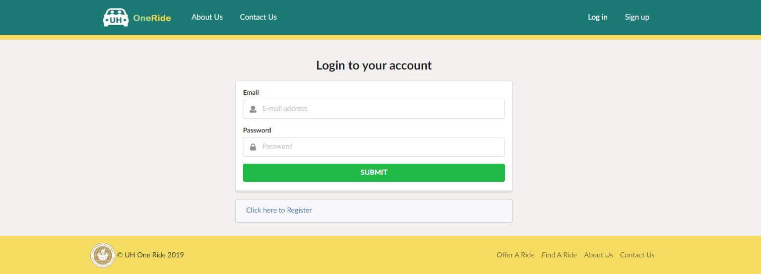 Login Page